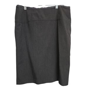 Apt. 9 Women's‎ Dark Gray Straight Skirt – Size 8